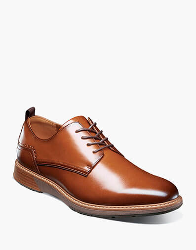 Pacer Plain Toe Oxford in Cognac for $$110.00
