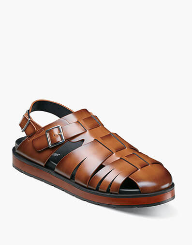 Largo Slingback Buckle Sandal in Cognac for $$90.00