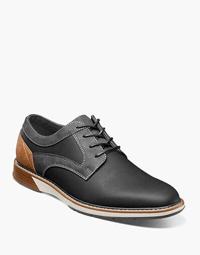 Phineas Plain Toe Oxford in Black for $$110.00