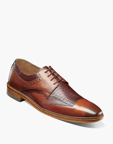 Gambetta Modified Cap Toe Oxford in Cognac for $$160.00