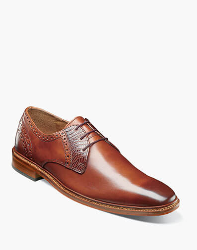Giorgetti Plain Toe Oxford in Cognac for $$160.00