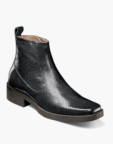 Shea Plain Toe Side Zip Boot in Brown for $$180.00