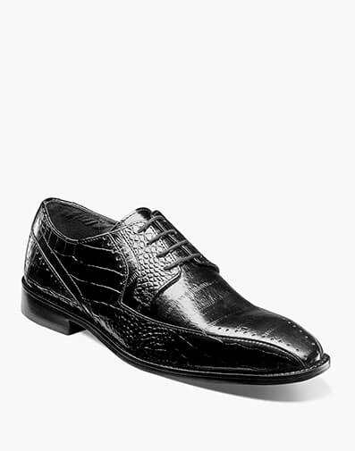 Talamanco Bike Toe Oxford in Black for $$160.00