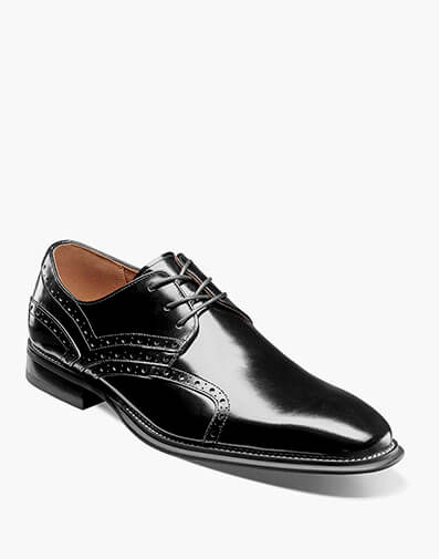 Alexander Plain Toe Oxford in Black for $$175.00