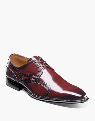 Alexander Plain Toe Oxford in Burgundy for $$175.00