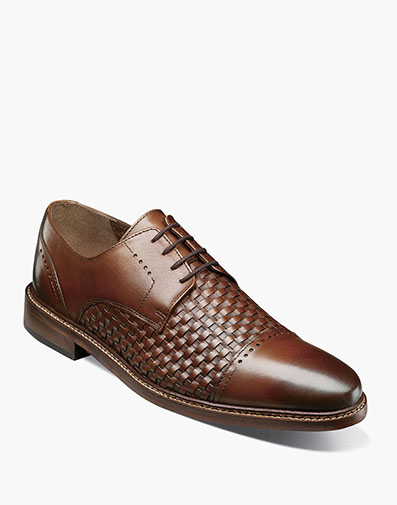 Franchetti Cap Toe Oxford in Cognac for $$160.00