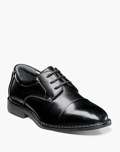 Kids Templeton Cap Toe Oxford in Black for $$70.00