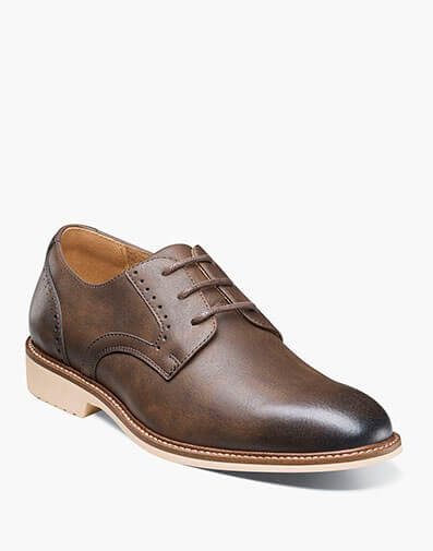 Kids Wescott Plain Toe Oxford in Brown CH for $$85.00