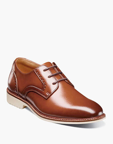 Kids Wescott Plain Toe Oxford in Cognac for $$85.00
