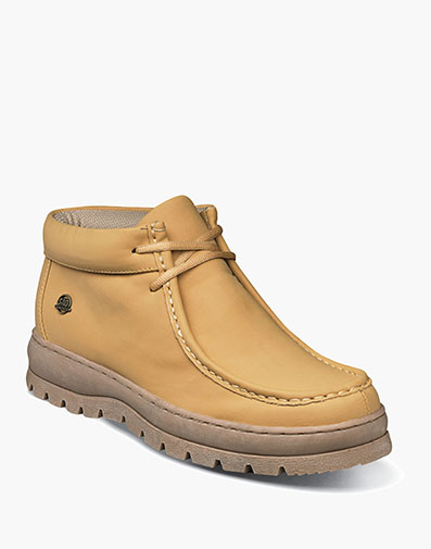 Wally Moc Toe Lace Up Boot in Wheat for $$110.00